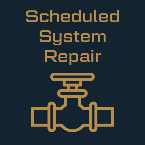 Scheduled System Repair