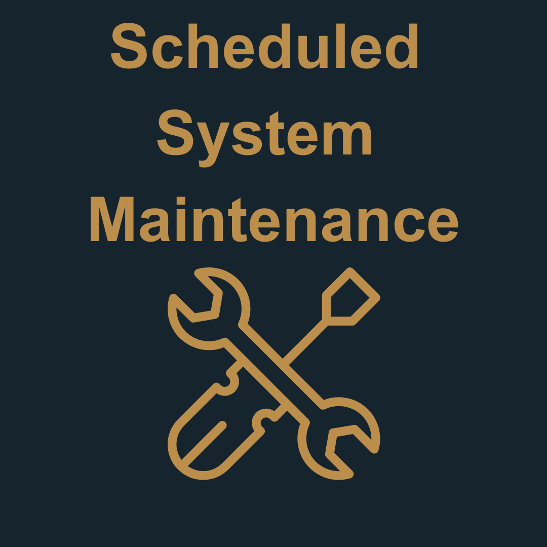Scheduled System Maintenance
