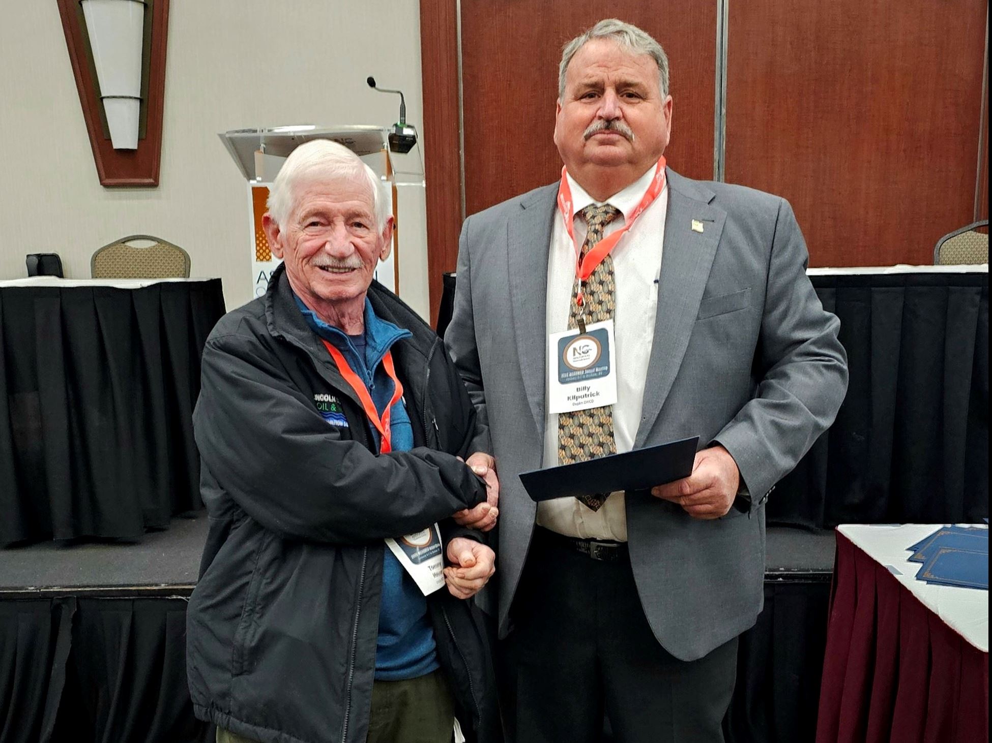 Tommy Houser 50 Year Award Photo